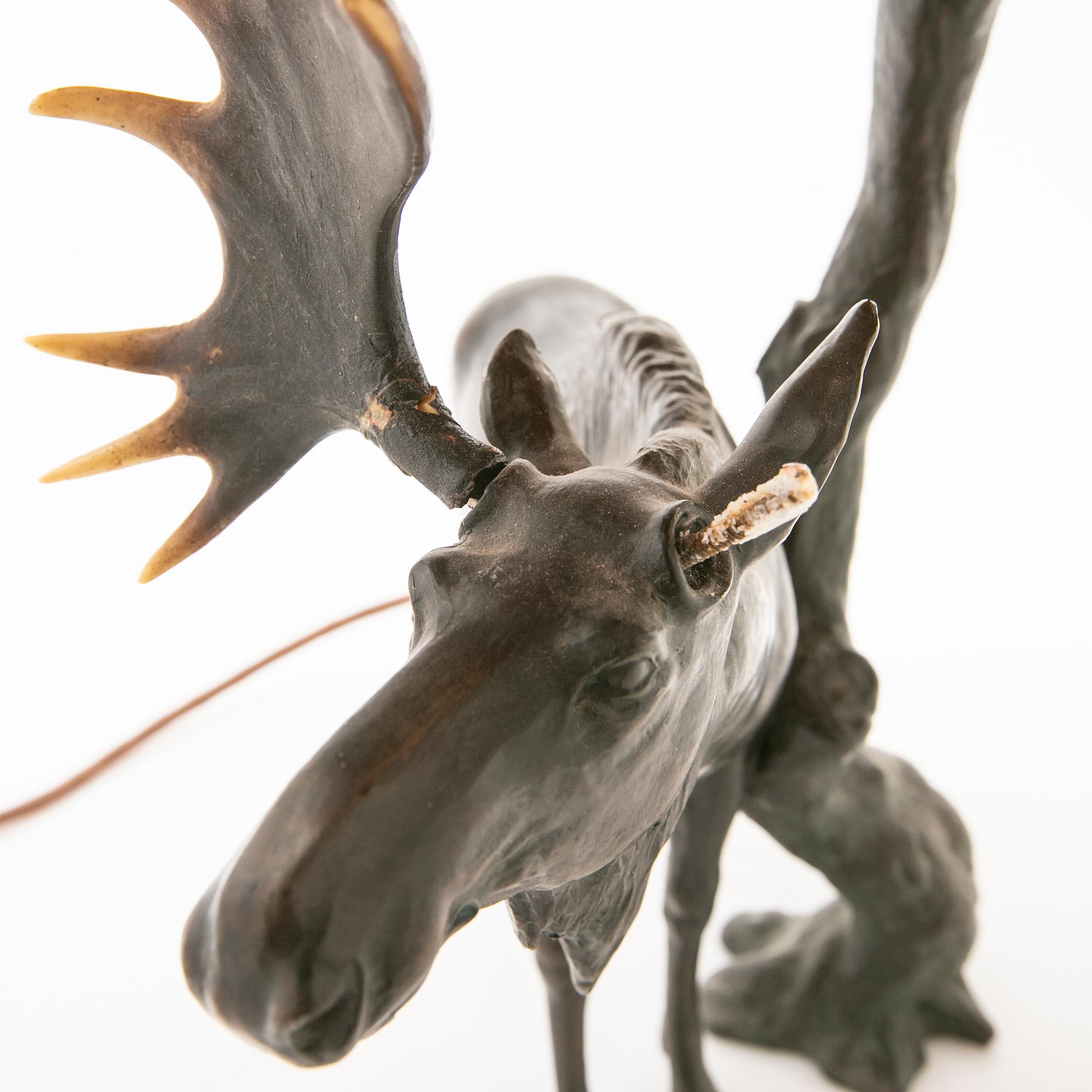 Table lamp, first half of the 20th century.