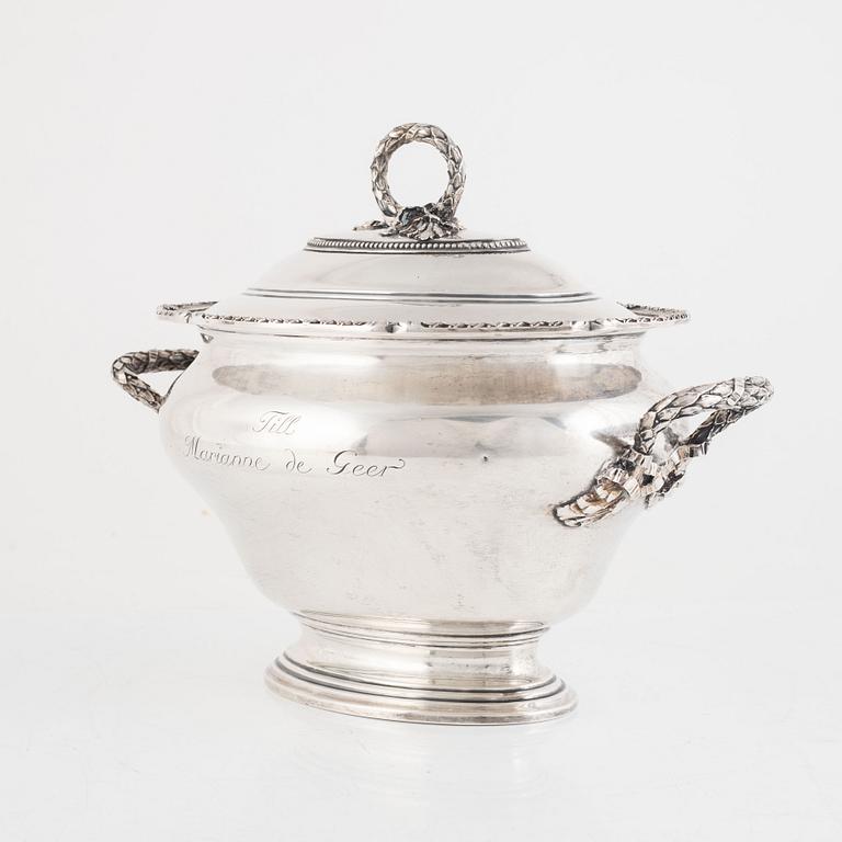 K Anderson, terrin, silver, Stockholm 1914.