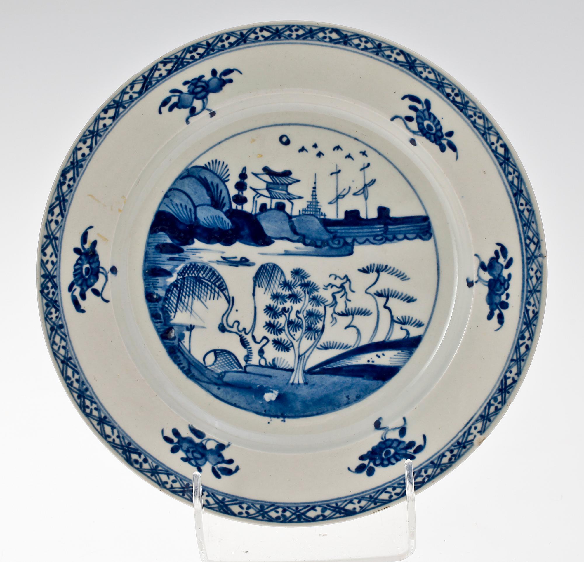 TALLRIKAR, 7 st, porslin och fajans, bl.a. Kina, 1700/1800-tal.