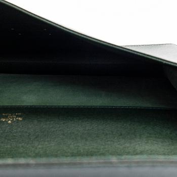 Louis Vuitton, a Green Taiga 'Kourad' Briefcase.