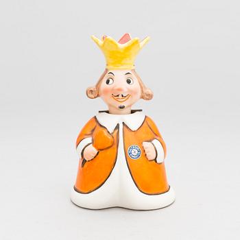 A porcelain nodder "King of Hearts", Goebel for Walt Disney 1950s.