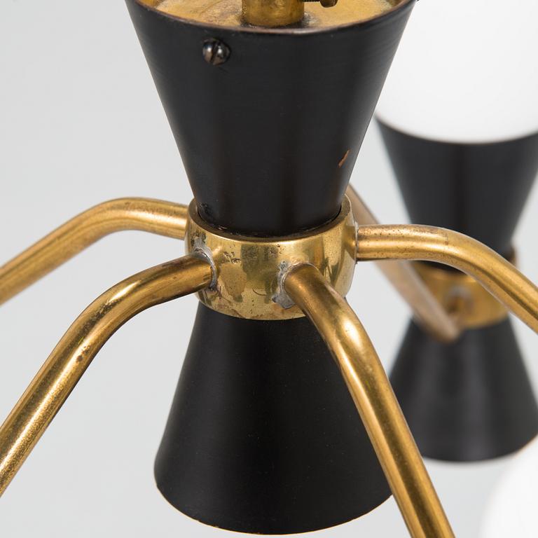 Maria Lindeman, taklampa, modell K 1-1, Idman, 1950-talets slut/ 1960-tal.