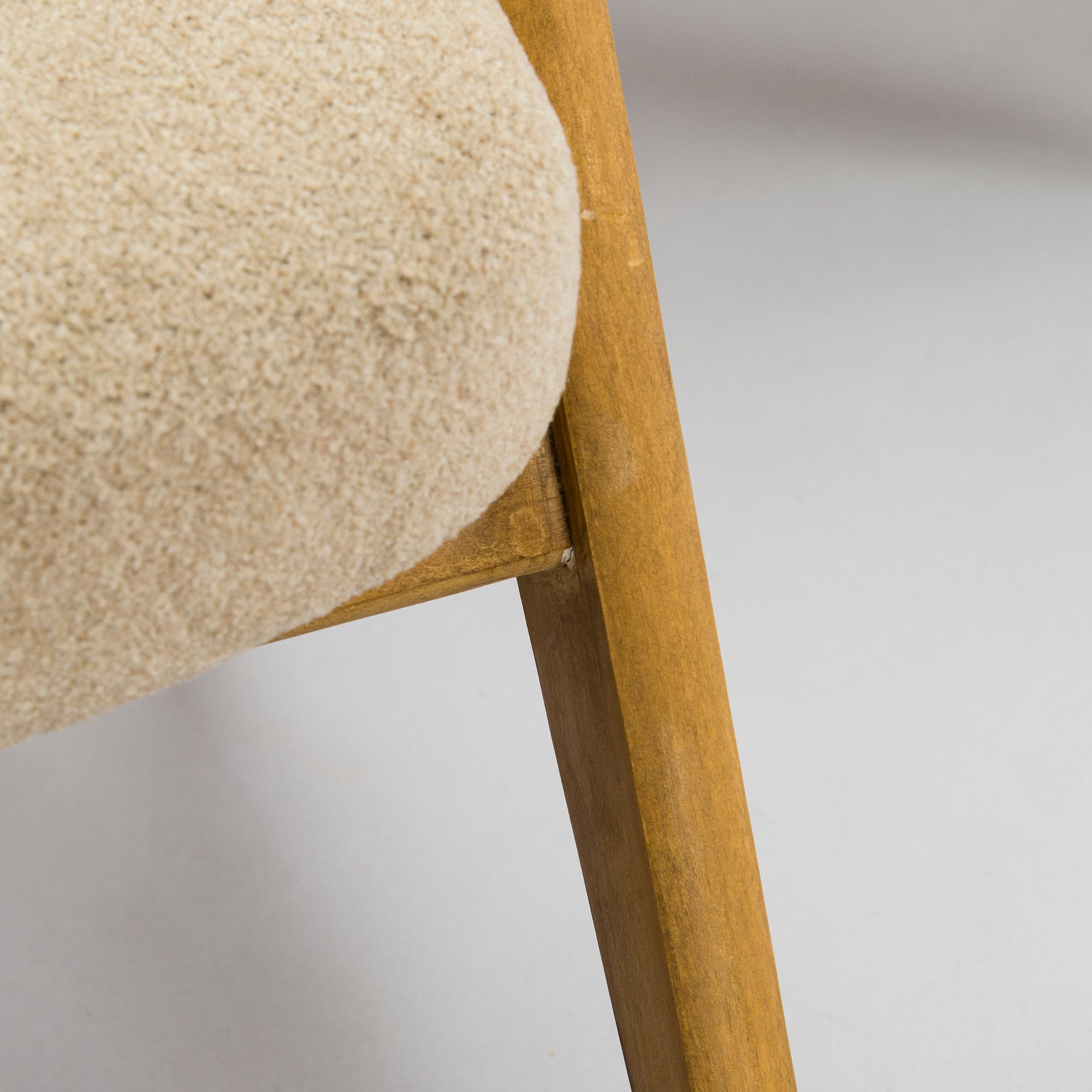 Ilmari Lappalainen, a pair of , 'Bambino' 2429 chairs for Asko. designed 1955.