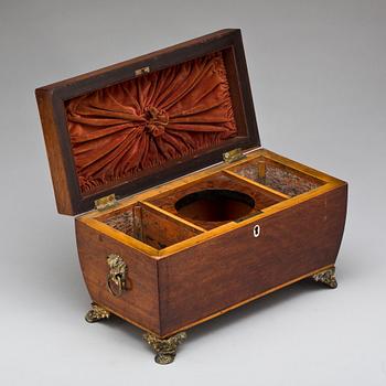 SKRIN, sk tea caddy, England, 1800-talets första hälft.