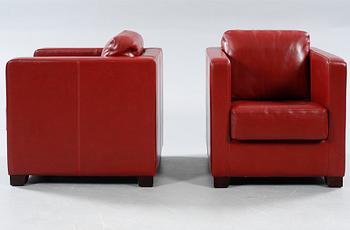 A pair of arm chairs by Sia home fashion, late 20th century.