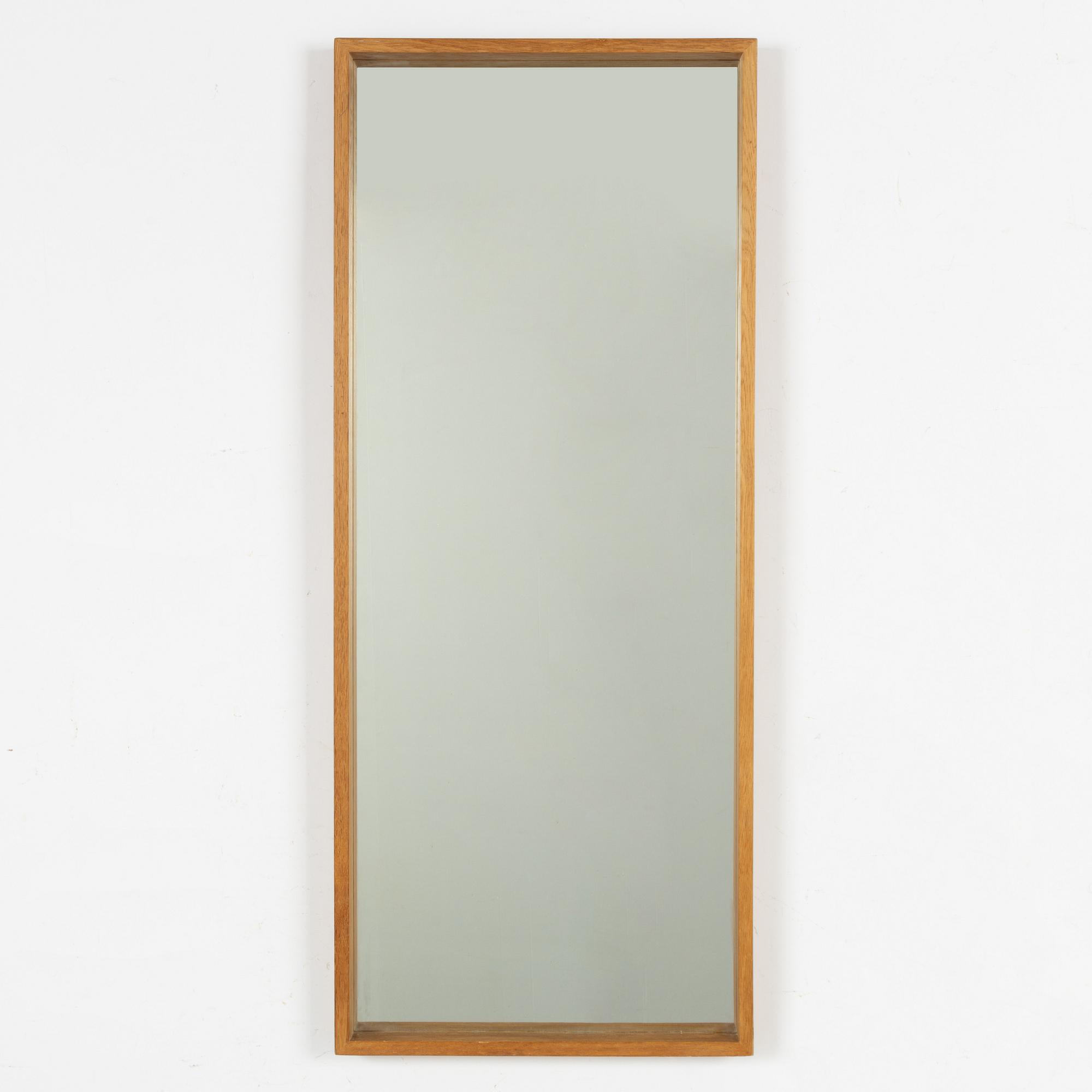 Mirror, "Sune", Glass & Wood, Hovmantorp, 1960s.