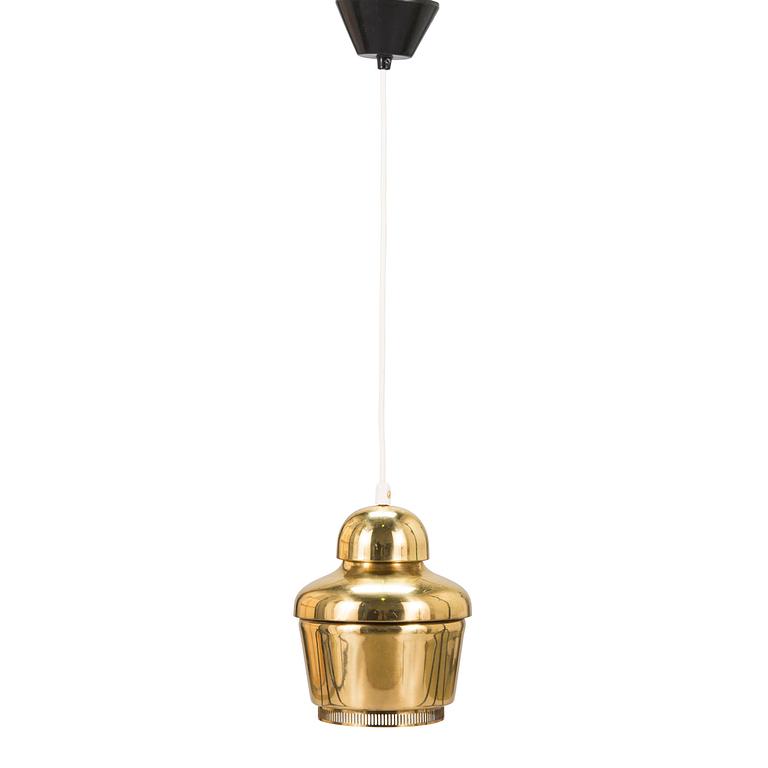 Alvar Aalto, 'A 330' pendant light 'Golden bell' for Valaistustyö.