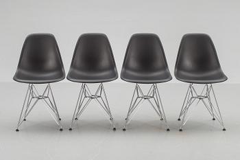 STOLAR, 4 st. "DSR", Charles och Ray Eames, Vitra.