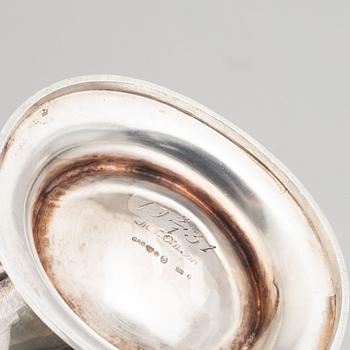 Kaffeservis, 3 delar, silver, GAB, Stockholm 1928-30.