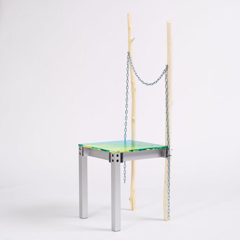 Fredrik Paulsen, a unique chair, "Chair One, FKA Branzi", JOY, 2024.