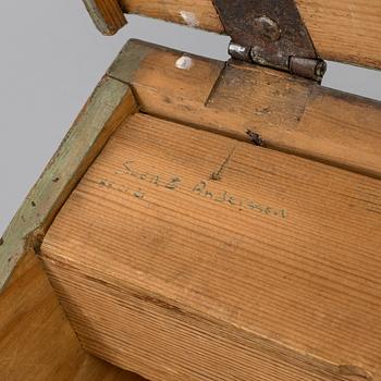 FÄSTMÖSKRIN, allmoge, Ljusdal, Hälsingland, 1800-talets första hälft.