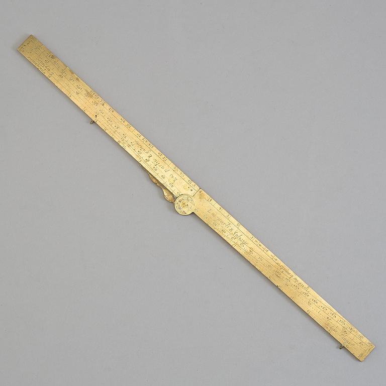 A Brass ector by Butterfield Paris 18th century.