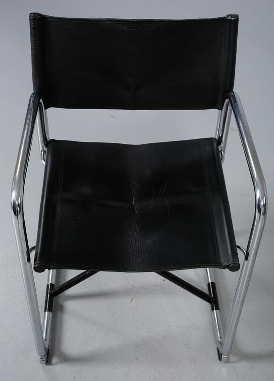 STOLAR, 2 st, "X75-2", Börge Lindau & Bo Lindekrantz, för Lammhults, 1900-talets andra hälft.