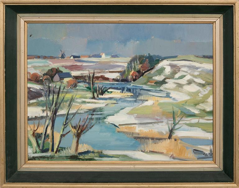 Gerhard Wihlborg, Vårvinter Skåne.