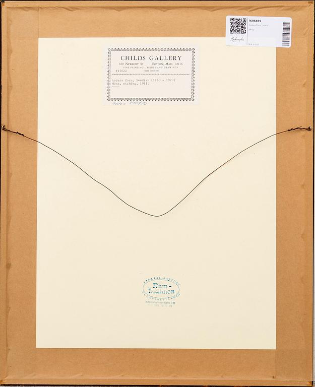 Anders Zorn, "Mona".