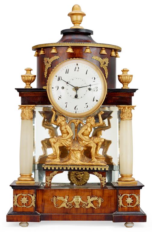 An Austrian early 19th century mantel clock.