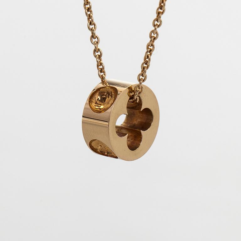 Louis Vuitton, an 18K gold 'Empreinte' necklace.