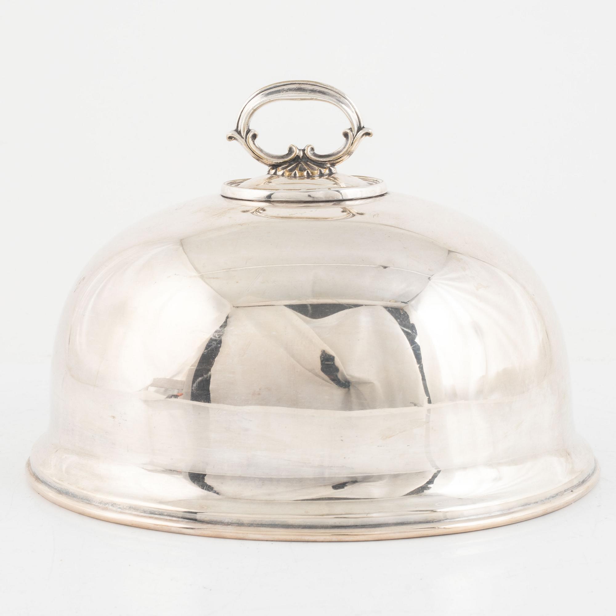 Stekhuvar, 2 st, pläter, England, omkring 1900.