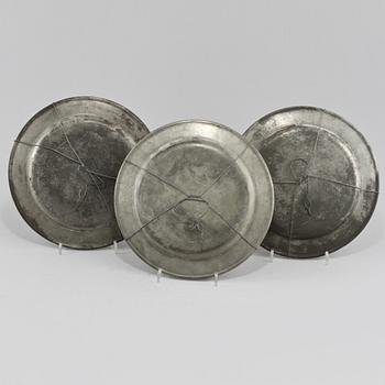 FAT, 3 st, tenn, Hans Wicksten, Västerås, 1798.