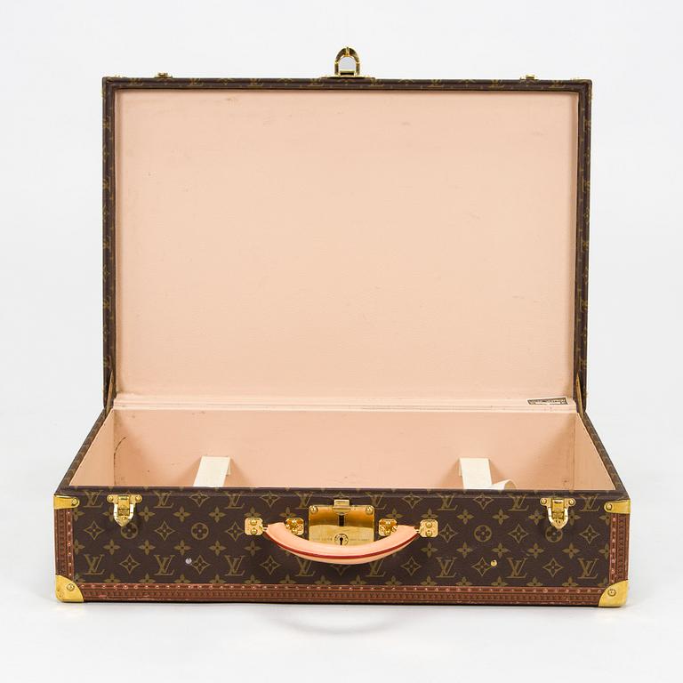 Louis Vuitton, a 1970s Monogram Canvas 'Alzer 65' suitcase.