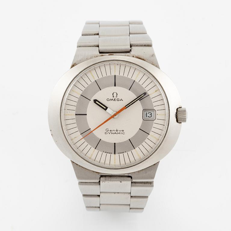 Omega, Genève, Dynamic, wristwatch, 41,5 x 36,5 mm,.
