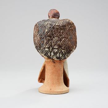 A unique Lisa Larson stoneware sculpture, Gustavsberg Studio 1978.