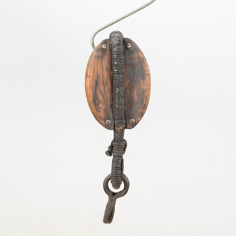 Block med syskonhakar samt jungfru, 1800-talets senare del / 1900-talets början.