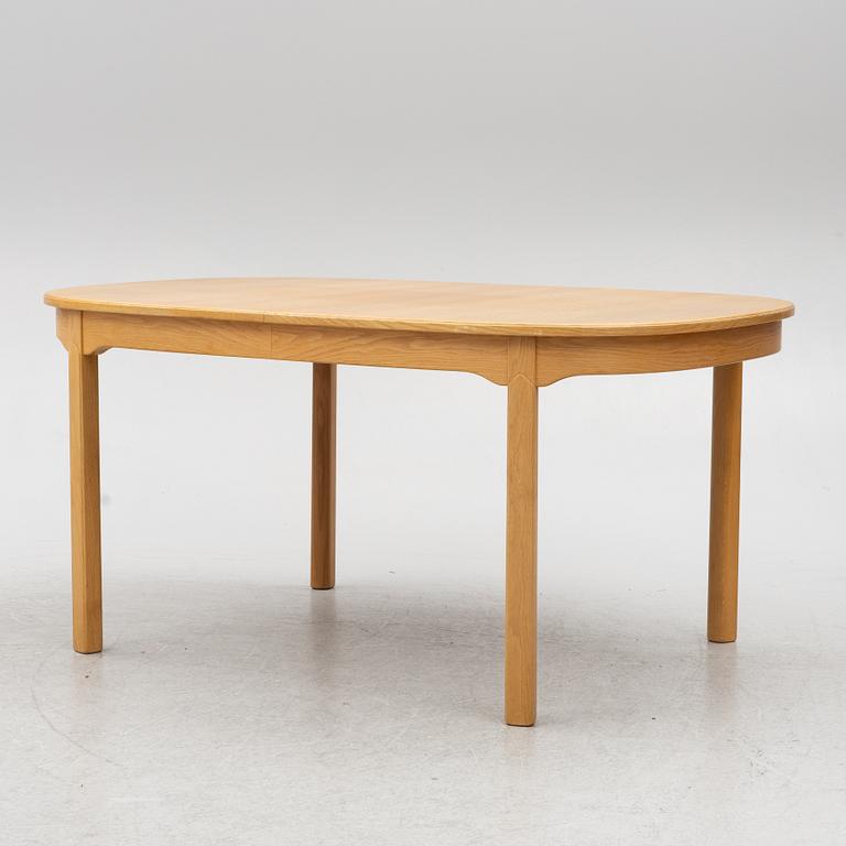 Carl Malmsten, Dining group of a table and four chairs, "Ambassador", Bodafors.