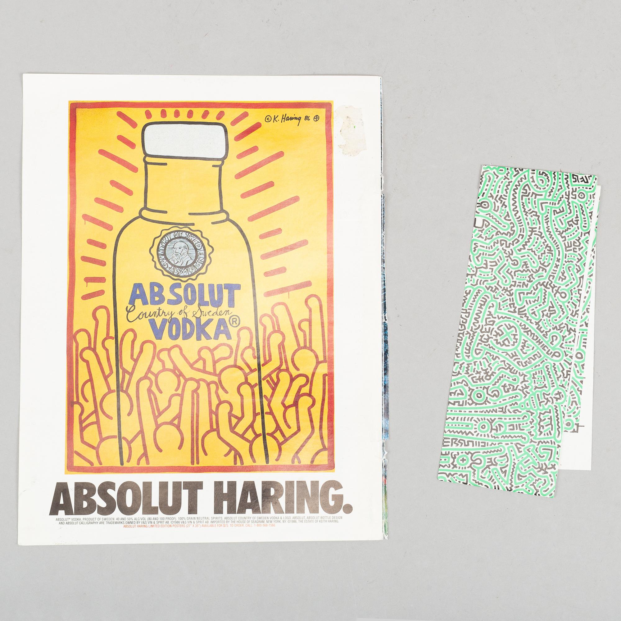 Keith Haring, Book published by Tony Shafrazi Gallery.