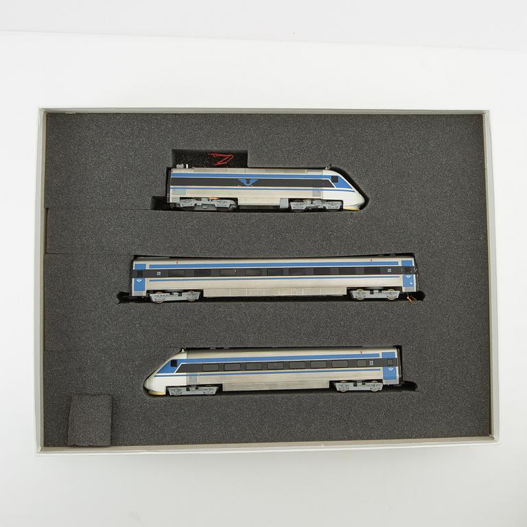 Ellok SJ Litt X2 skala 1/87 loknummer 2001  3 dlr i ask.