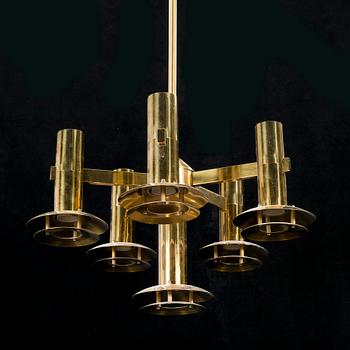 A ceiling lamp from Westal, possible Holger Johansson, second half of the 20th century.