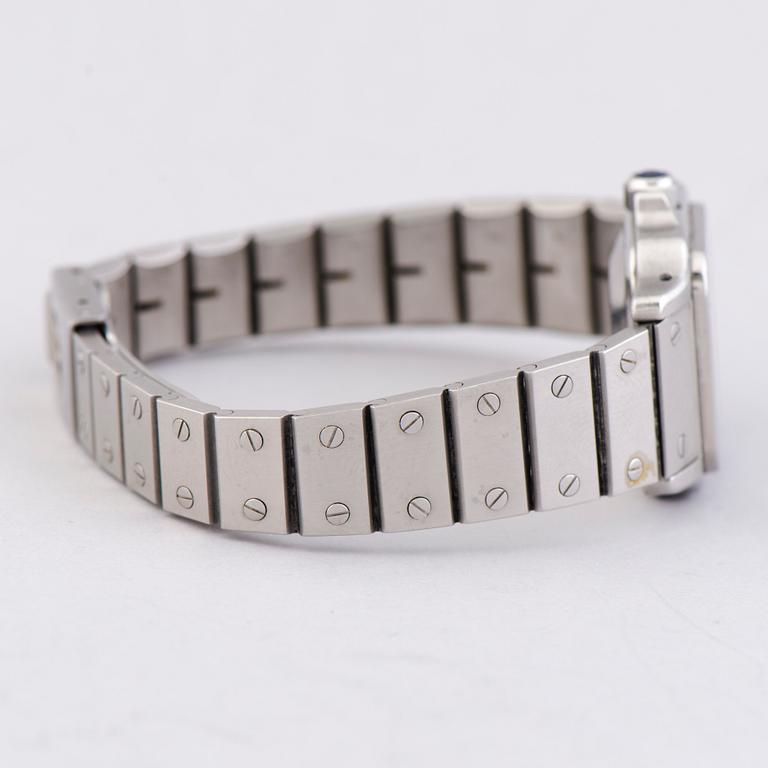 Cartier, Santos, armbandsur, 22 x 24 mm.