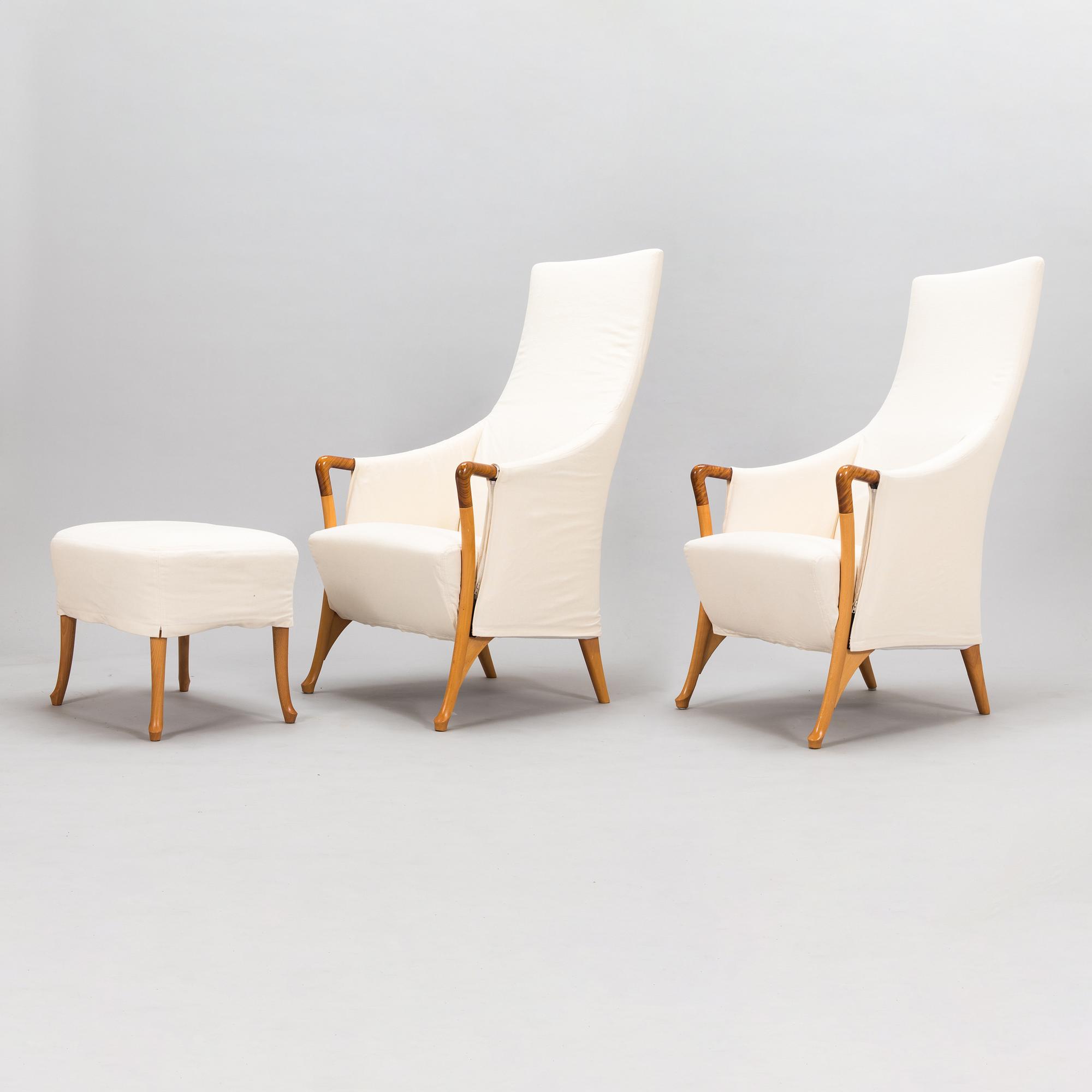 Umberto Asagno, nojatuolipari ja rahi, "Bergere Progetti", 63240, Giorgetti, Italia, 1980-luku.