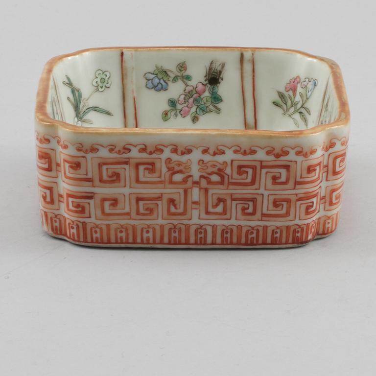 SKÅL, porslin, Kina, 1800/1900-tal.