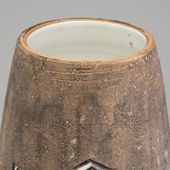 MARIAN ZAWADZKI, a large ceramic vase from Tilgmans, signed and dated 1965.