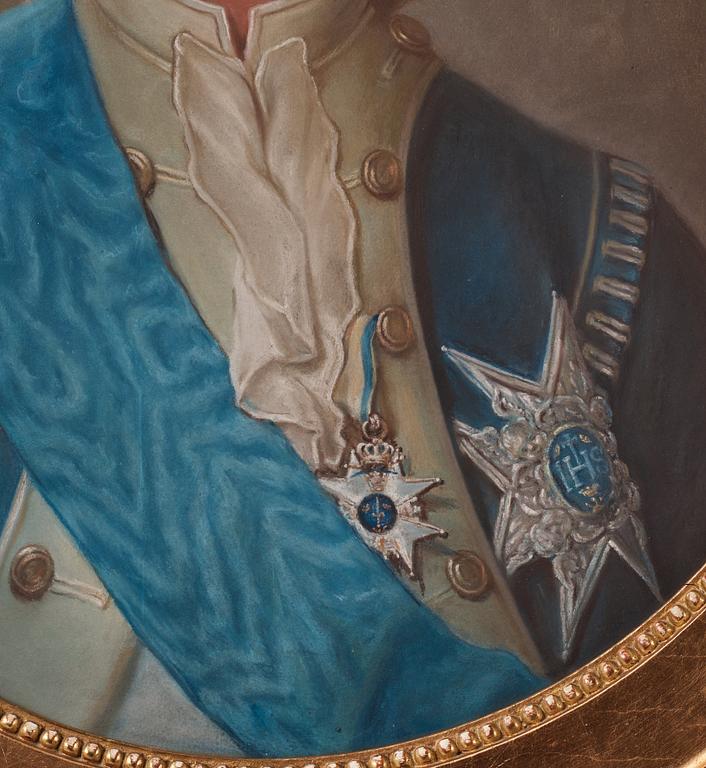 Lorens Pasch d y Attributed to, "Fredrik Adolf, Duke of Östergötland" (1750-1803).