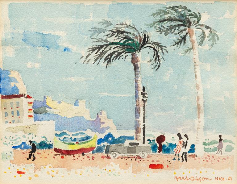 Axel Olson, From Nice.