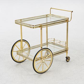 A serving trolley, second half of the 20th century.