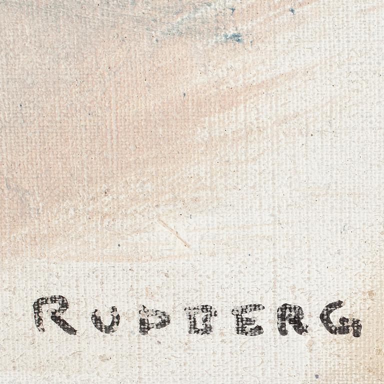 GUSTAV RUDBERG, olja på duk, signerad och daterad -88.