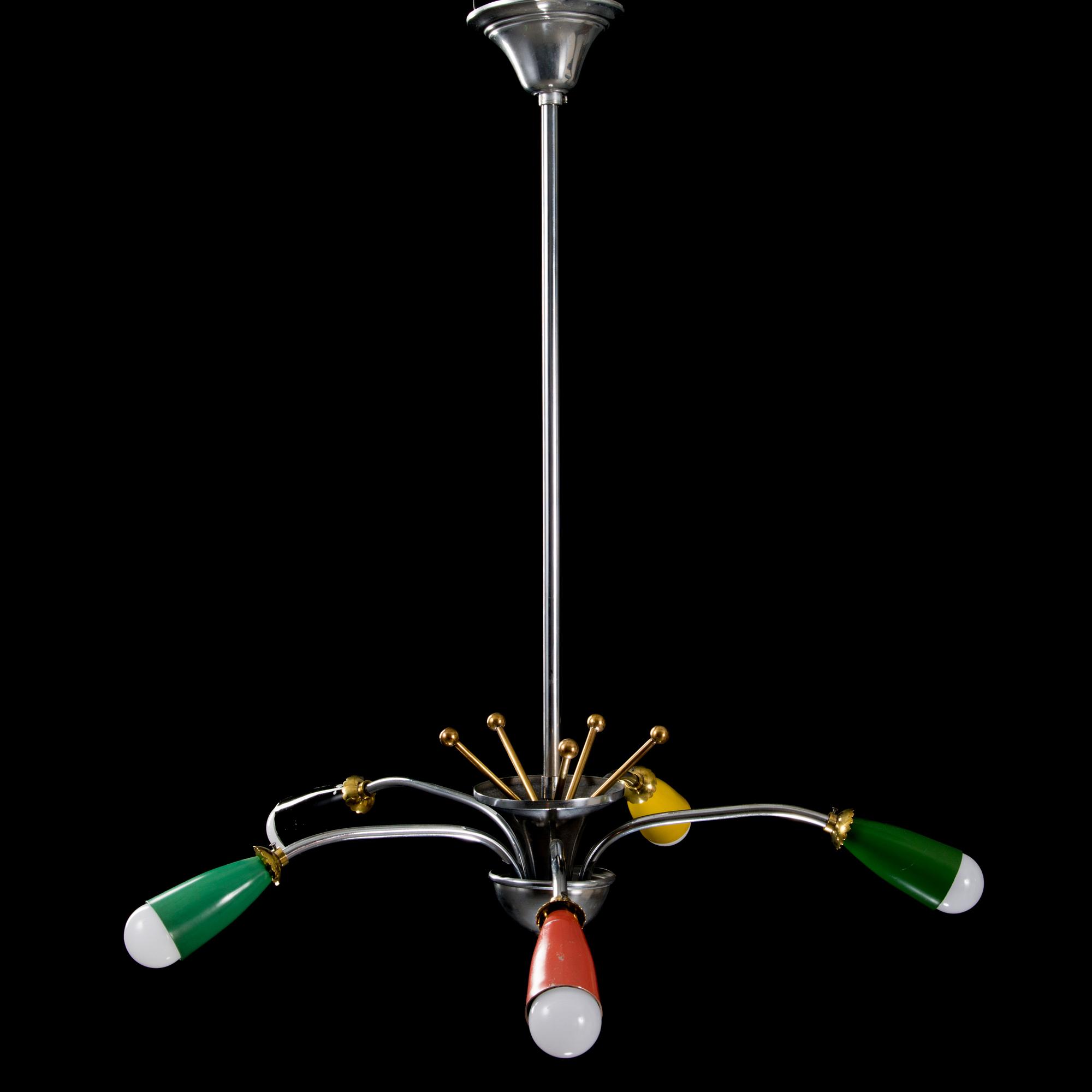 A 1950-1960s ceiling light.