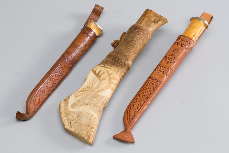 KNIVAR, 2+1 st, J Marttini, Rovaniemi, Finland.