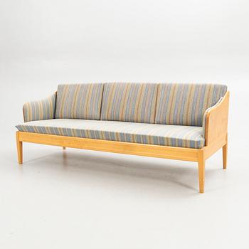 Carl Malmsten, sofa, "Gustavianus", AB OH Sjögren, second half of the 20th century.