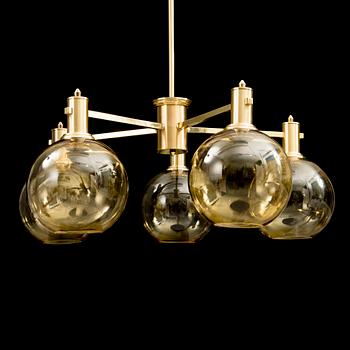 A late 20th century chandelier.