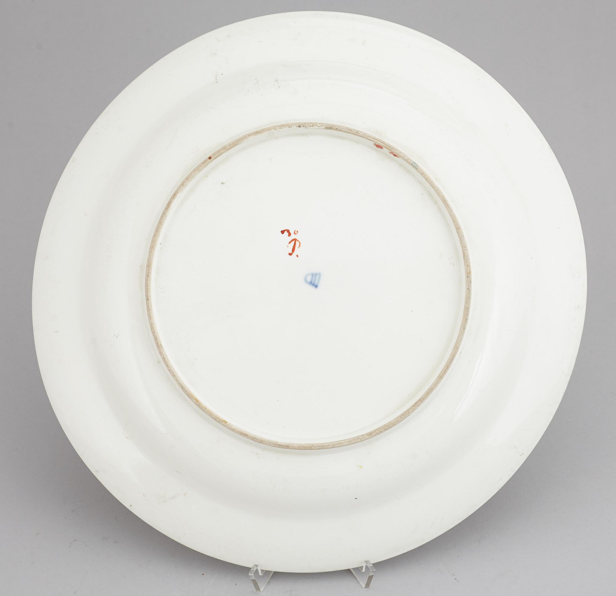 A Vienna porcelain dish, 18th Century.