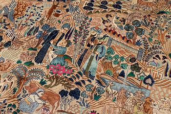 Carpet, Kashmar 285 x 195 cm.