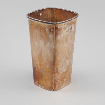 BÄGARE, silver, Gunnar Fahlström AB, Stockholm, 1973, vikt 860 g.