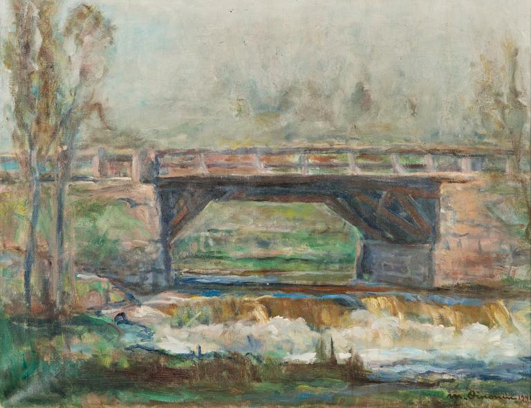 MIKKO OINONEN, oil on canvas, signed and dated 1941.
