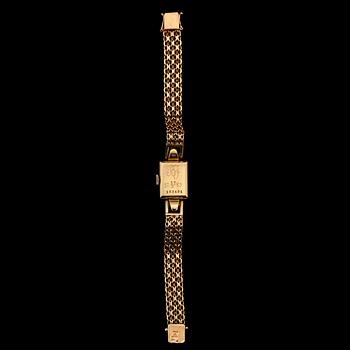 ARMBANDSUR, 18K guld, Marvin, 1900-talets mitt. Total vikt ca 26 g.