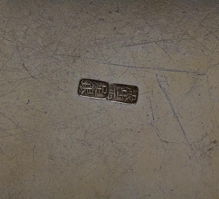 TEDOSA, silver. Kinesiska stämplar. Vikt ca 248 g.