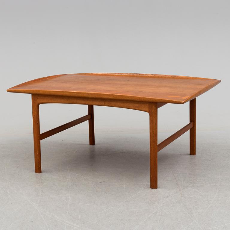 FOLKE OHLSSON, A 1960's teak coffee table from Tingströms.